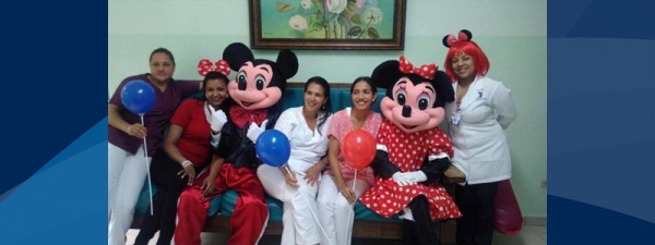 Visita de los personajes de Disney a nuestra instituci&oacute;n.