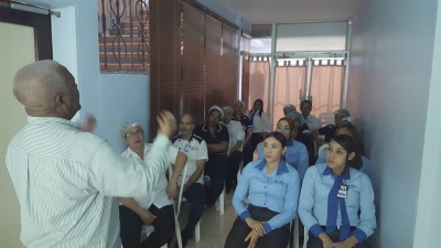 Charla sobre la importancia del cuidado del agua