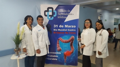 Charla educativa acerca de la prevenci&oacute;n del c&aacute;ncer colon.