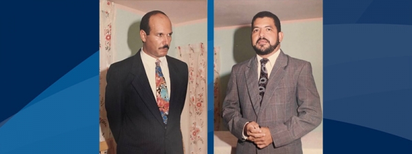 Miembros de la Directiva, Dr. Nelson Rodr&iacute;guez y Dr. Luis D&iacute;az.