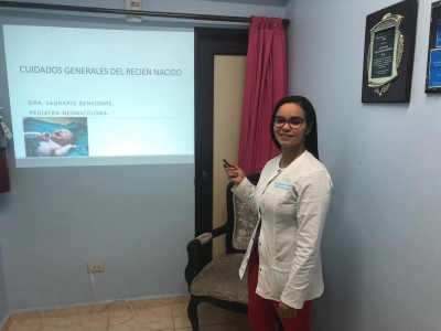Charla acerca de los Cuidados generales del reci&eacute;n nacido